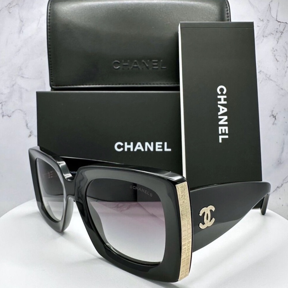 Chanel Black Sunglasses